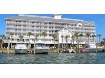 Multi-story waterfront building with boat slips and a desirable location at 445 Hamden Dr # 505, Clearwater Beach, FL 33767