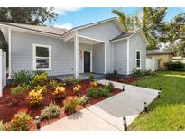 Newly built home with landscaped front yard at 1114 N Johnson St, Plant City, FL 33563