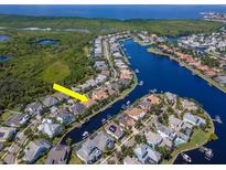 Aerial view showcasing home location in waterfront community at 717 Manns Harbor Dr, Apollo Beach, FL 33572