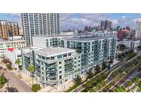 Modern building with city views at 912 Channelside Dr # 2607, Tampa, FL 33602