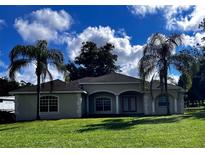 One-story house with a large yard and palm trees at 38824 Raiser Rd, Dade City, FL 33525