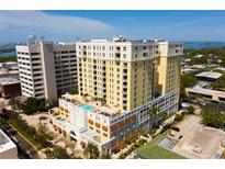 Luxury high-rise building with pool and city views at 628 Cleveland St # 1211, Clearwater, FL 33755