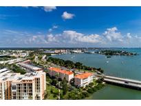 Aerial view of the building and surrounding area at 3333 Pasadena S Ave # A1, South Pasadena, FL 33707