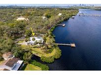 Single-Gathering home on waterfront lot with private dock at 505 S 56Th St, Tampa, FL 33619