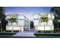 Two-story townhouses with attached garages at 407 S Albany Ave # 3, Tampa, FL 33606