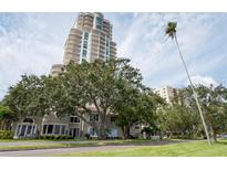High rise building exterior with lush landscaping at 3507 Bayshore Blvd # 1003, Tampa, FL 33629