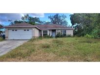 Single story house with attached garage at 10024 Heathcliff St, Spring Hill, FL 34608