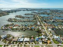 Aerial view of property, highlighting location and neighborhood at 7872 1St S Ave, St Petersburg, FL 33707