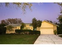 Charming one story home with a well manicured lawn and two car garage at 7255 18Th Ne St, St Petersburg, FL 33702
