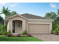 Charming one-story home with two-car garage and landscaped yard at 12248 Meditation Trl, Venice, FL 34293