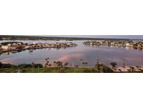Stunning aerial view of waterfront homes and community at 17920 Gulf Blvd # 1508, Redington Shores, FL 33708