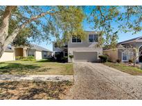 Two-story house with a large front yard and attached garage at 11217 Avery Oaks Dr, Tampa, FL 33625