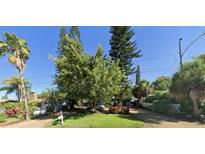 Charming home with mature trees, lush lawn, and well-maintained landscaping, creating inviting curb appeal at 505 80Th Ave, St Pete Beach, FL 33706