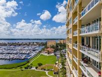 Luxury high-rise condo with marina and water views at 140 Riviera Dunes Way # 1001, Palmetto, FL 34221
