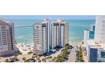Oceanfront building with pool and parking at 440 S Gulfview Blvd # 1201, Clearwater Beach, FL 33767