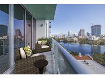 Relax on this condo's beautiful balcony and enjoy stunning views of the water and city skyline at 777 3Rd N Ave # 1206, St Petersburg, FL 33701