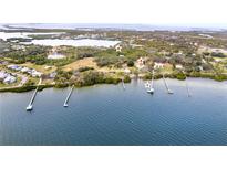 Gorgeous waterfront home site with private dock access and stunning water views at 724 Bayshore Dr, Terra Ceia, FL 34250