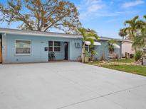 Charming single-story home with a well-maintained front yard and inviting curb appeal at 8501 47Th N St, Pinellas Park, FL 33781