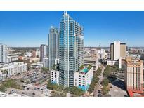 Stunning high-rise condo building featuring modern architecture and downtown views at 777 N Ashley Dr # 915, Tampa, FL 33602