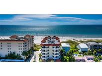 Beautiful beachside condo building with stunning ocean views and access to the pristine sands at 14 Somerset St # 5C, Clearwater, FL 33767