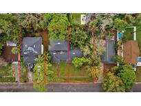 An aerial view shows the layout of the property and its placement within the neighborhood at 1730 Michigan Ne Ave, St Petersburg, FL 33703