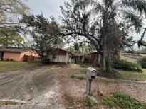 Quaint single-story home with mature trees and ample yard space, offering a serene and private setting at 3810 Windtree Ct, Brandon, FL 33511