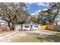 Charming single-story home with fresh exterior paint and landscaped front yard at 9607 N 13Th St, Tampa, FL 33612