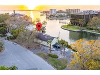 Waterfront home with canal access and serene sunset views over the bay at 56 Sandpiper Rd, Tampa, FL 33609