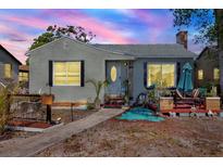 Charming single-story home with inviting front porch, decorative accents, and a freshly painted exterior at 4831 Fairfield S Ave, St Petersburg, FL 33711