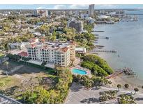 Stunning waterfront condo with a pool and beautiful city views in a prime location at 700 N Osceola Ave # 504, Clearwater, FL 33755