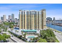 Luxury high-rise condo building with pool, secured parking, and bay views near downtown Tampa at 345 Bayshore Blvd # 1502, Tampa, FL 33606