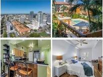 Sweeping city views showing off this vibrant, desirable downtown area at 100 4Th S Ave # 207, St Petersburg, FL 33701