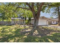 Charming single-story home with a well-maintained lawn and mature shade trees in a peaceful neighborhood at 1849 Diane Dr, Clearwater, FL 33759