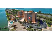 Waterfront condos include parking, swimming pool, and community features with ocean views at 7430 Sunshine Skyway S Ln # 402, St Petersburg, FL 33711