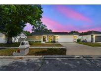 Charming single-story home featuring a well-manicured lawn and inviting curb appeal at 930 Balsamina Dr, Brandon, FL 33510