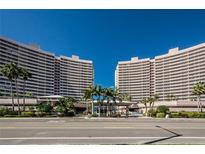 Luxury beachfront condos with lush landscaping and circular drive at 1310 Gulf Blvd # 5C, Clearwater Beach, FL 33767