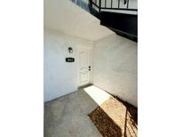 Apartment entrance featuring door to unit B21 at 3803 N Oak Dr # B21, Tampa, FL 33611