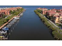 Waterfront condos boast boat docks and canal access to the Gulf of Mexico at 2741 Via Cipriani # 931A, Clearwater, FL 33764
