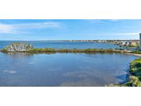 Expansive waterfront view showcasing serene bay waters and lush vegetation against a clear blue sky at 5915 Sea Ranch Dr # 512, Hudson, FL 34667
