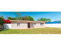 Charming single-story home featuring a well-maintained lawn and a welcoming front door at 2916 E North St, Tampa, FL 33610