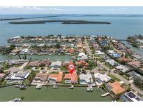 Waterfront property with beautiful coastal views and private dock access at 4973 60Th S Ave, St Petersburg, FL 33715