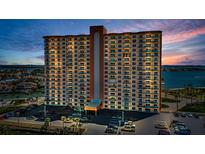 Stunning high-rise waterfront condo building with private balconies and ample parking at 4900 Brittany S Dr # 502, St Petersburg, FL 33715