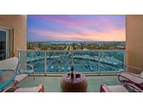 Relax on the balcony with a bottle of wine and watch the sunset over the beautiful ocean view at 880 Mandalay Ave # C908, Clearwater Beach, FL 33767