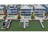 Stunning waterfront homes with private docks, pools, and lush landscaping, perfect for luxurious coastal living at 460 137Th Avenue Cir, Madeira Beach, FL 33708