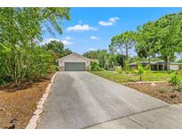 Charming single-story home with an attached two-car garage and long driveway at 251 Dunbridge Dr, Palm Harbor, FL 34684