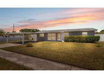 Charming single-story home featuring a covered carport and well-maintained front lawn at 4715 W Montgomery Ave, Tampa, FL 33616