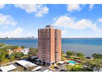 A beautiful high-rise brick condominium building situated on the waterfront at 4015 Bayshore Blvd # 8E, Tampa, FL 33611
