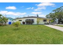 Charming single-story home featuring a spacious front yard and a concrete driveway at 4932 Murray Hill Dr, Tampa, FL 33615