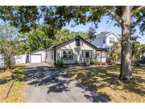 Charming single-story home with a well-maintained lawn, detached garage, and inviting curb appeal at 4334 18Th N St, St Petersburg, FL 33714