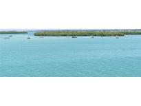 Scenic waterfront view showcasing turquoise water, lush islands, and leisure boats enjoying a day out on the water at 1 Key Capri # 303E, Treasure Island, FL 33706